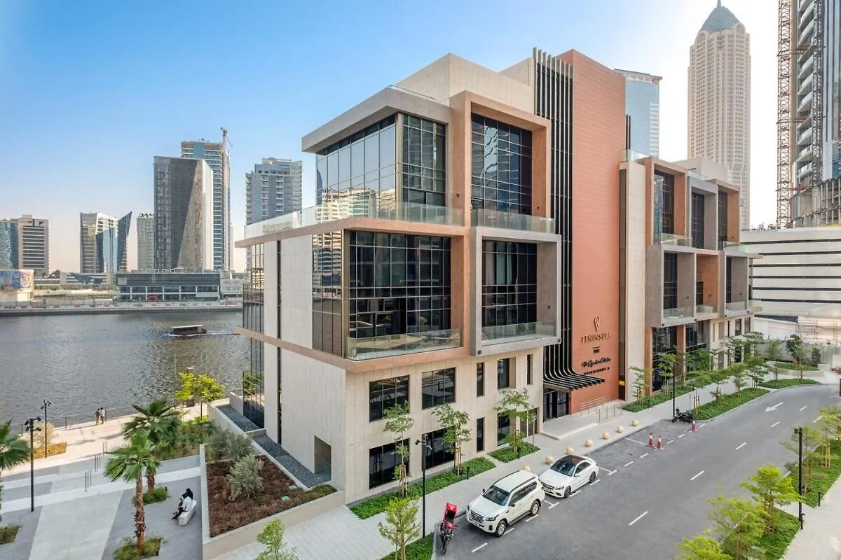 公寓 First Class 2Br Elegant Canal View Retreat 迪拜